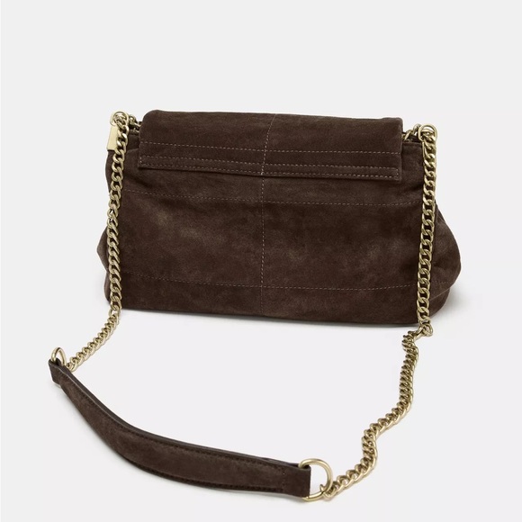 ZARA LEATHER SHOULDER BAG - Picture 3 of 16